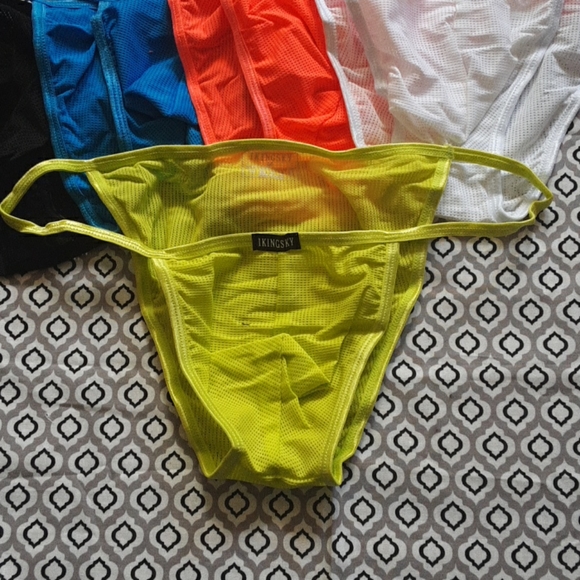 Lot of 6 IKingsky Mens Brazilian Style underwear - Picture 3 of 7